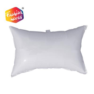 China Gift Toy 24 Inch Pillow Rectangular White Balloons Printed Logo Foil Balloon for sale