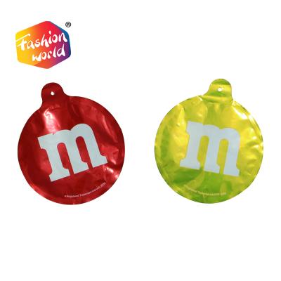 China Gift Toy Foil Balloon Chocolate Advertising Self-inflating Mini Balloons Can Be Customized Printing Logo for sale