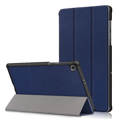 China Ultra Thin Triple Slide Tablet Case Cover For Lenovo Tab M10 HD 2nd Gen TB-X306 10.1 for sale