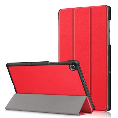 China Ultra Thin Triple Stand Tablet Cover Case For Lenovo M10 FHD Tag Plus TB-X606F TB-X606X 10.3inch 2020 Tablet Covers for sale