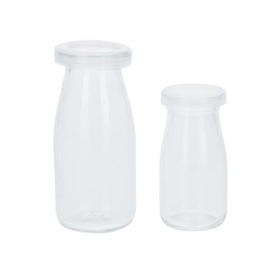 China Pudding Bottle Produced By Viable Wholesale Pudding Glass Bottles Glass Factory for sale