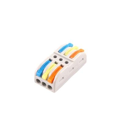 China Power 3 Into Flattening 3 Wire Connector Power Terminal Block for sale