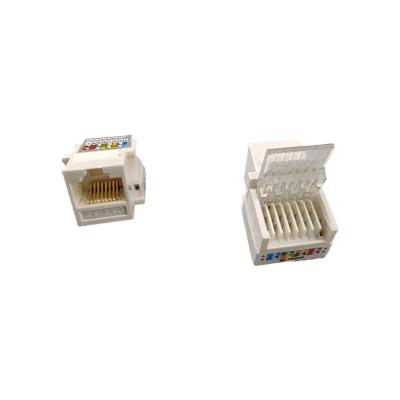 China 22-26AWG CAT5E OR CAT6 Tool Free Keystone Jack for sale