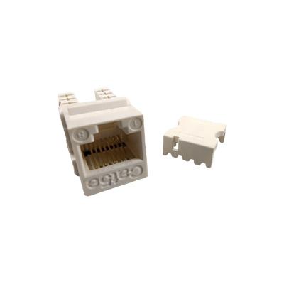 China ABS 90 Degree UTP CAT5E OR CAT6 Keystone Jack for sale