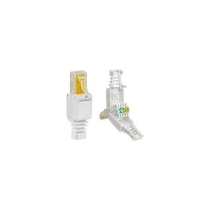 China Networking Cat5e UTP Toolless RJ45 Plug Toolless Modular Jack for sale