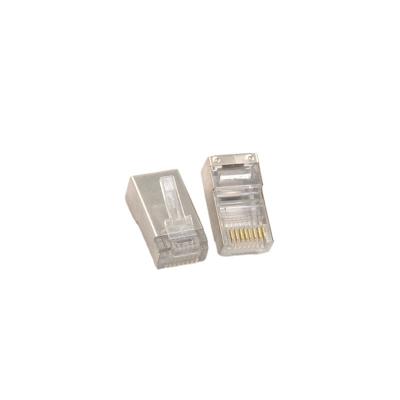 China Networking Good Price Easy Assembly Pass Through RJ45 8P8C Cat6 FTP EZ Connector Plug for sale