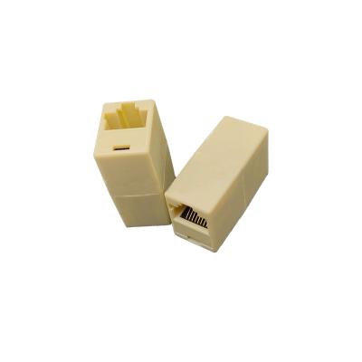 China Network Network Cable Female Connector RJ45 LAN Cable Extension Coupler for sale