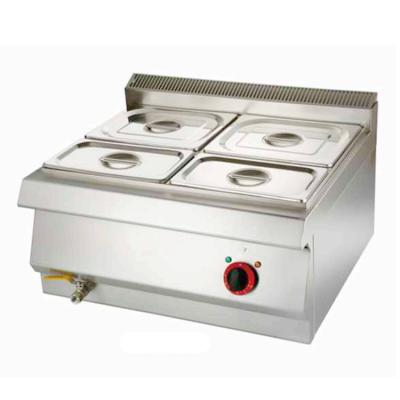 China Commercial Kitchen Inductry Kitchen Buffet Equipment Stainless Steel Electric Hot Bain Marie Countertops for sale