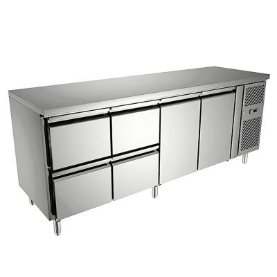 China Single-temperature Heavy Duty Commercial Refrigeration Equipment Undercounter Refrigerator For Restaurants / Bottom-freezer Refrigerators for sale