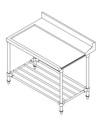 China WIith clean 304 work board under the shelf for sale