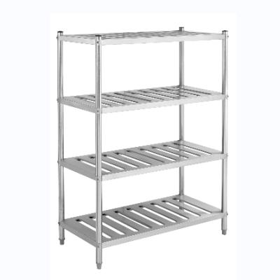 China 4 row 304 slatted shelving for sale