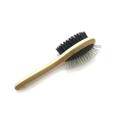 China 2021 Viable Hot Sale Double Sided Pet Throwing Dog Brush for sale