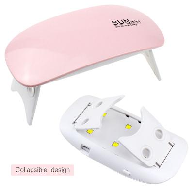 China Perfect for Nail Salon Light and Convenient Three Kinds of Sun Mini Led USB UV Nail Lamp Power Supply Modes for sale