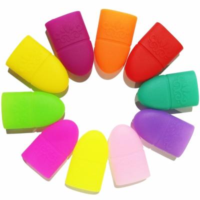 China Functional 5 Finger Gel Remover Best Price Auto Silicone Soak Off Cap Nail UV Gel Polish Remover Wraps Cloth for sale