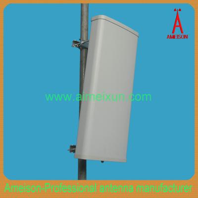 China 3.5GHz 16dBi 120 grados de vertical polarizó la antena direccional del panel de la antena de Wimax en venta