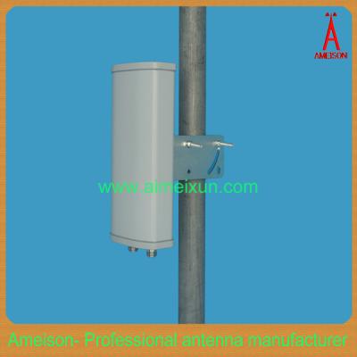 China 4.9-5.8GHz 2x15dBi Dual Polarized WiFi Antenna WLAN Mimo Antenna for sale