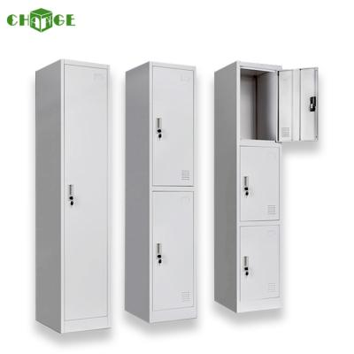 China Foldable Single Door Steel Metal Locker Cabinet Storage Cabinet Steel Lockers For Clothes for sale