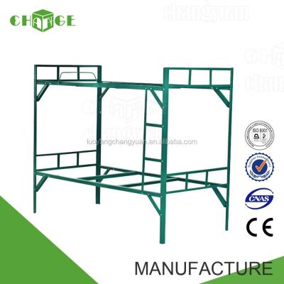 China Cheap Double Bunk Bed Steel Metal Loft Bunk Bed For Adult for sale