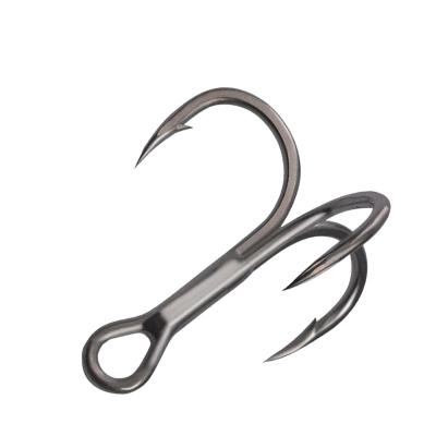 China hook pike freshwater trible bass fishing hooks circle hook ST31 for sale