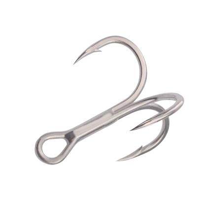 China 3X Long Leg Around Bend Saltwater Treble Hooks Treble Hook For Catfish Trout ST41 Treble Hook for sale