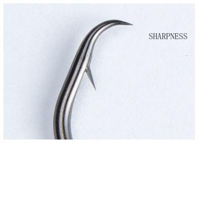 China Large Gap Stainless Steel Circle Hooks Shark Hook Tuna Hooks Circle Bulk Hook for sale