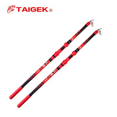 China Taigek Carbon Saltwater Combo Huolang Telescopic Baitcasting Spinning Casting Rod and Reel for sale