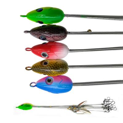 China Artificial Bait Lure Bass Freshwater Fishing Stripers Fishing Umbrella Rig 18g for sale