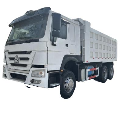 Chine 400 420 375 371 HP Sino Truck Howo Used Dump Truck 10 roues à basculeur Truck blanc Hovo à vendre