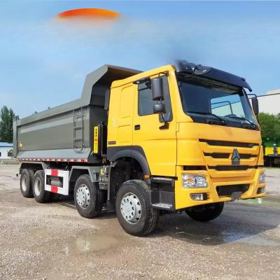 Китай Howo Euro 4 380hp 8x4 Dump Truck с управляющей системой ZF8118 и мощностью 50 тонн продается