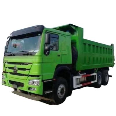 China Diesel Fuel Type 371HP Sino Howo Dump Truck Second Hand 10 Wheeler Tipper Truck for sale