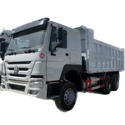 China Left Rudder 375HP 10 Wheeler Sinotruk Dump Truck 30tons Second Hand 6x4 HOWO Tipper for sale