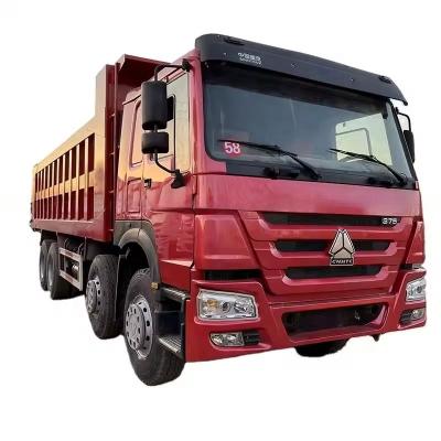 China Bule SINOTRUCK Used Dump Truck Tipper Howo A7 6x4 8x4 Cargo Tank 6.2-8m Online Support for sale