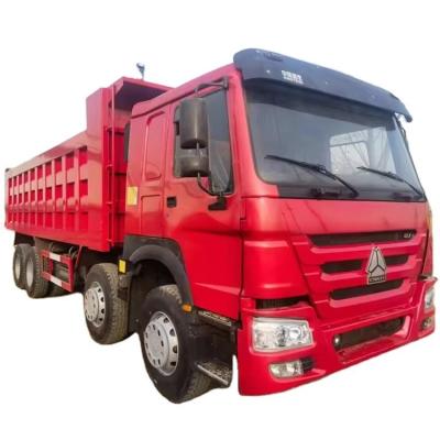 China Gebruikte 12-wieler Sinotruk Dump Truck 8x4 30 40 50ton Diesel Mining Truck Te koop