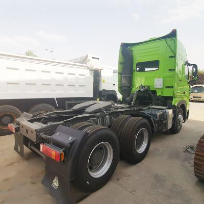 China Gebruikte Chinese Sinotruck Howo T7H 480 540 Hp 6X4 Tractor Truck Head met aluminium brandstoftank Te koop