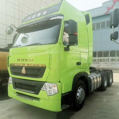 China 540 pk 8x4 Sinotruk trekker Truck Howo T7h trekkerkop voor gevaarlijke eisen Te koop