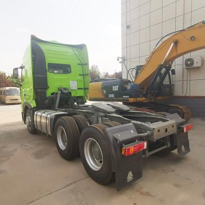 China Left Steering Sinotruk Tractor Truck Second Hand 540Hp Howo T7H 6X4 Truck Euro 5 for sale