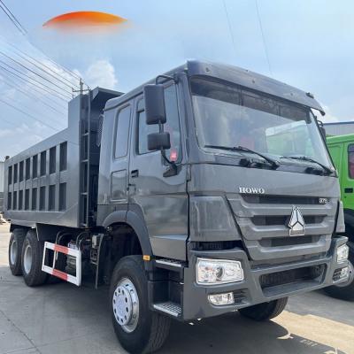 China Used Howo 6x4 Earth Tipper Dump Trucks 10 Wheels 20 30 40 Ton 371HP LHD For Earthmoving for sale