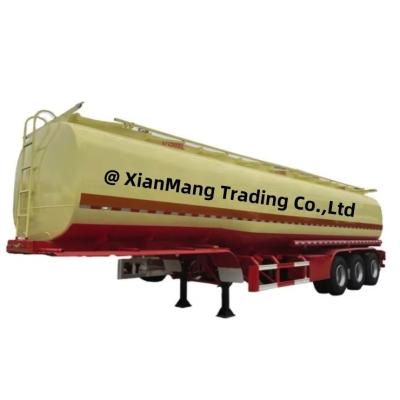 China Op maat gemaakte brandstoftank aanhangwagen olie tank benzine tank diesel benzine 2/3/4 as tank truck aanhangwagen Te koop