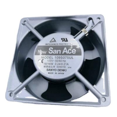 China Industrial axial fan 109S075UL 100V 18/16W 120*120*38 of high quality air cooling fan industrial equipment for sale