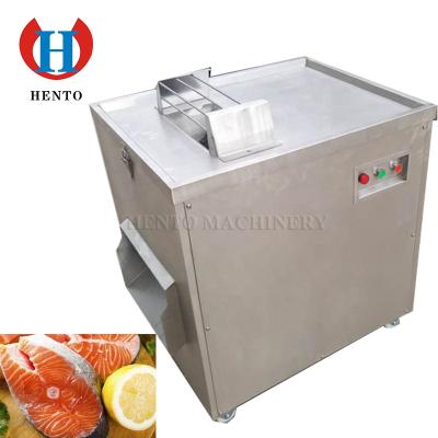 China Hotels high capacity meat cutting machine/fish meat cutter/fish fillet cutting machine for sale