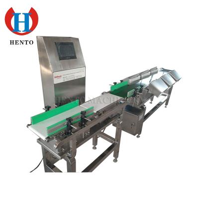 China Vegetable processing plant performance stable fish grader grading machine/meat grader/chicken meat for sale