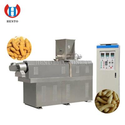 China Hotels Reasonable Price Puffed Snacks Making Machine Price / Corn Snacks Machine for sale