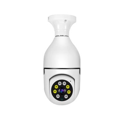 China Human Motion Tracking YI IOT 1080P Support E27 IP Network Spy 360 Bombillo Foco Night Vision Spy 360 Indoor CCTV Camara Wifi Ptz Camera Light Bulb for sale