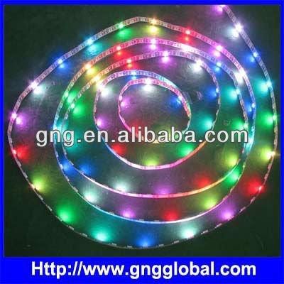 China Plastic WS2811, WS2812, WS1812, Waterproof Colorful P16 Led Strip for sale