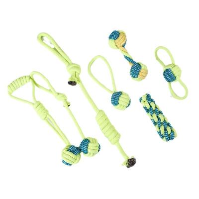 China Sustainable High Quality  Rope Toy Teeth Biting Cotton Rope Luxury Goods Molar Pet Chew For Dog Toys for sale