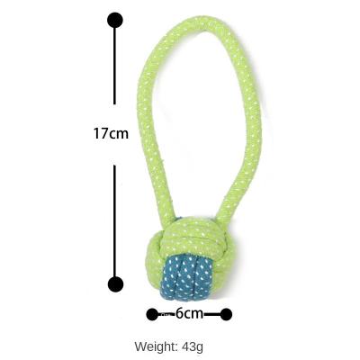 China Sustainable 2023 Sustainable Private Label Training Clean Teeth Indestructible  Dog Rope Toys for sale