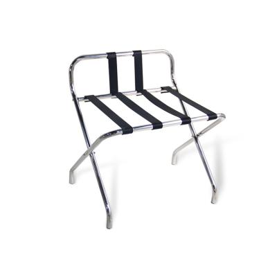 China Folding Luggage Rack Max Metal Stainless Steel Hotel Room Luggage Rack For Bedrooms for sale