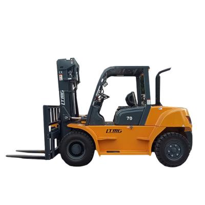 China Elevadora Forklift 10t 7t Montacargas 7 Ton Hydraulic Diesel Forklift Te koop