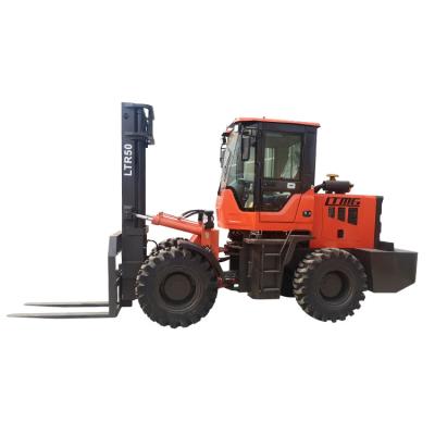 China Chinese Rough Terrain Forklift Never Used Forklift In UAE zu verkaufen