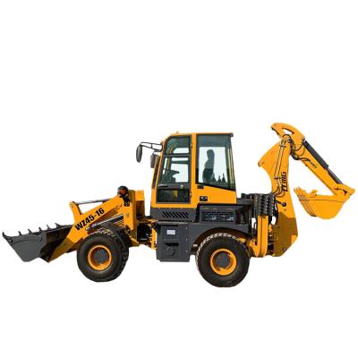 Cina CE Compact Wheel Loader Small Backhoe 4x4 With Attachment Back Hoe in vendita